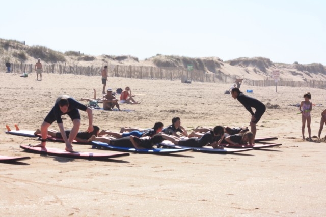 clases de surf en la arena 